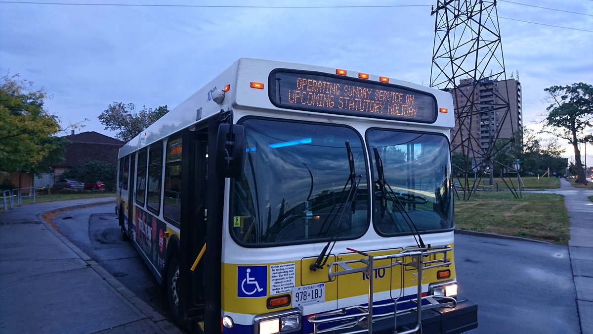 HamTodayTransit's tweet photo. Notice: HSR and #DARTStransit running on holiday schedules on Monday for Thanksgiving. #HamOnt

https://t.co/TBO4KF5oGE https://t.co/L1AmjO8tYa