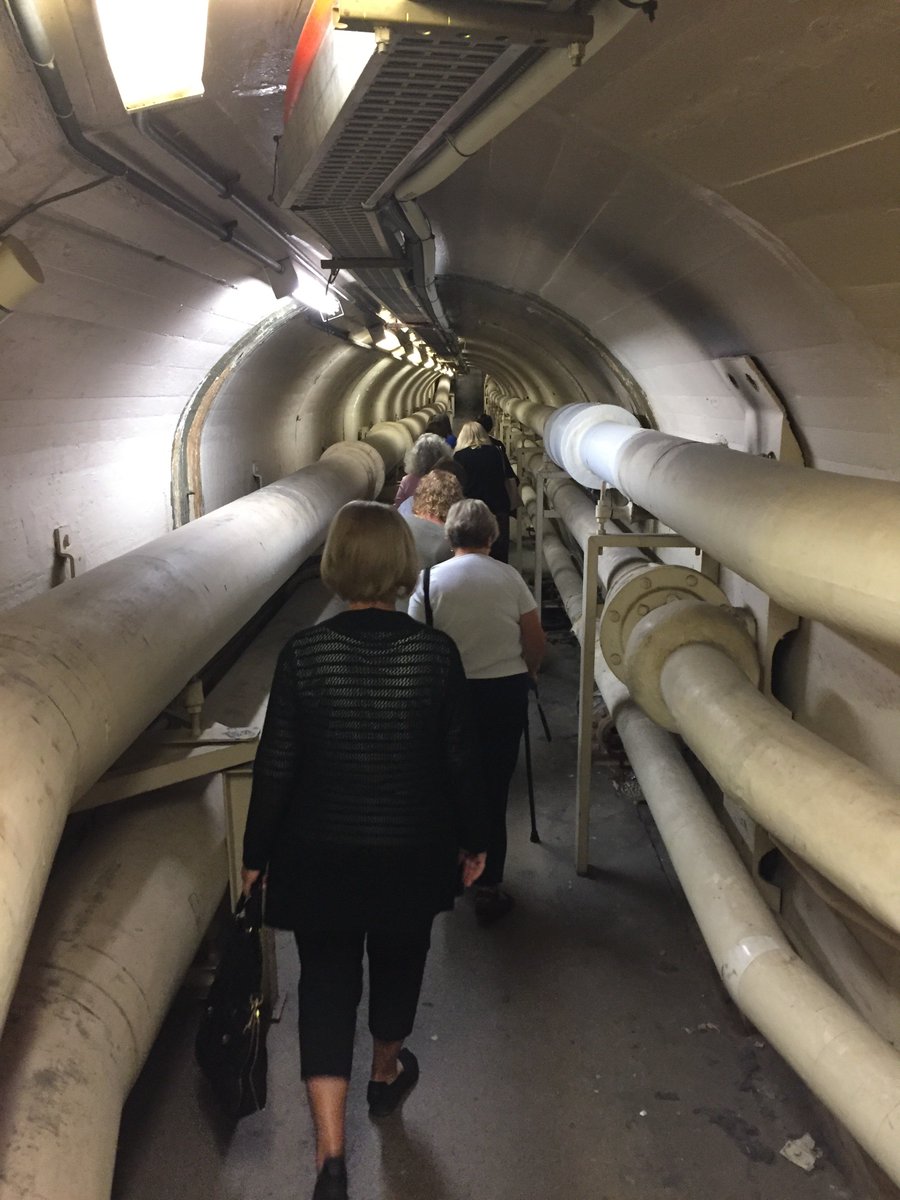 Scenes from today's Johns Hopkins Hospital, Hampton House & tunnel tour