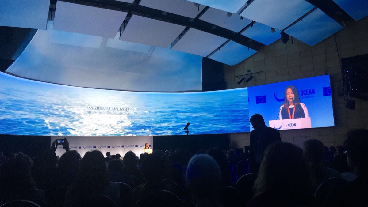 Speaking at #OurOcean conference &amp; announcing launch of the <a href="/SOAlliance/">Sustainable Ocean Alliance (SOA)</a> Ocean Solutions Accelerator. Thank you <a href="/KarmenuVella/">Karmenu Vella</a> &amp; <a href="/JohnKerry/">John Kerry</a>