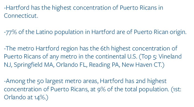 HartfordFdn's tweet photo. Our research team has been looking into Puerto Rican populations in Hartford. Some interesting data points. https://t.co/EUD0trbG5l