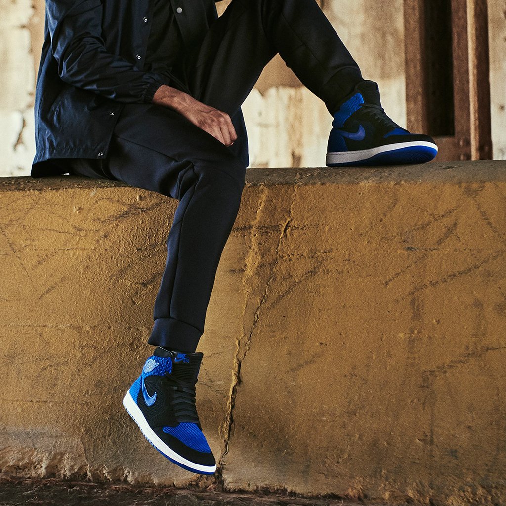 jordan 1 royal blue on feet