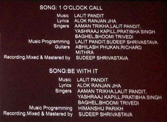 AmanFanzblog's tweet photo. @AamanTrikha Feels vry special everytym you see his name onscreen! @CallForFunFilm Premiere wasn't different 😇 #BeWithIt #1oClockCall! https://t.co/f1FjU5Dfkt