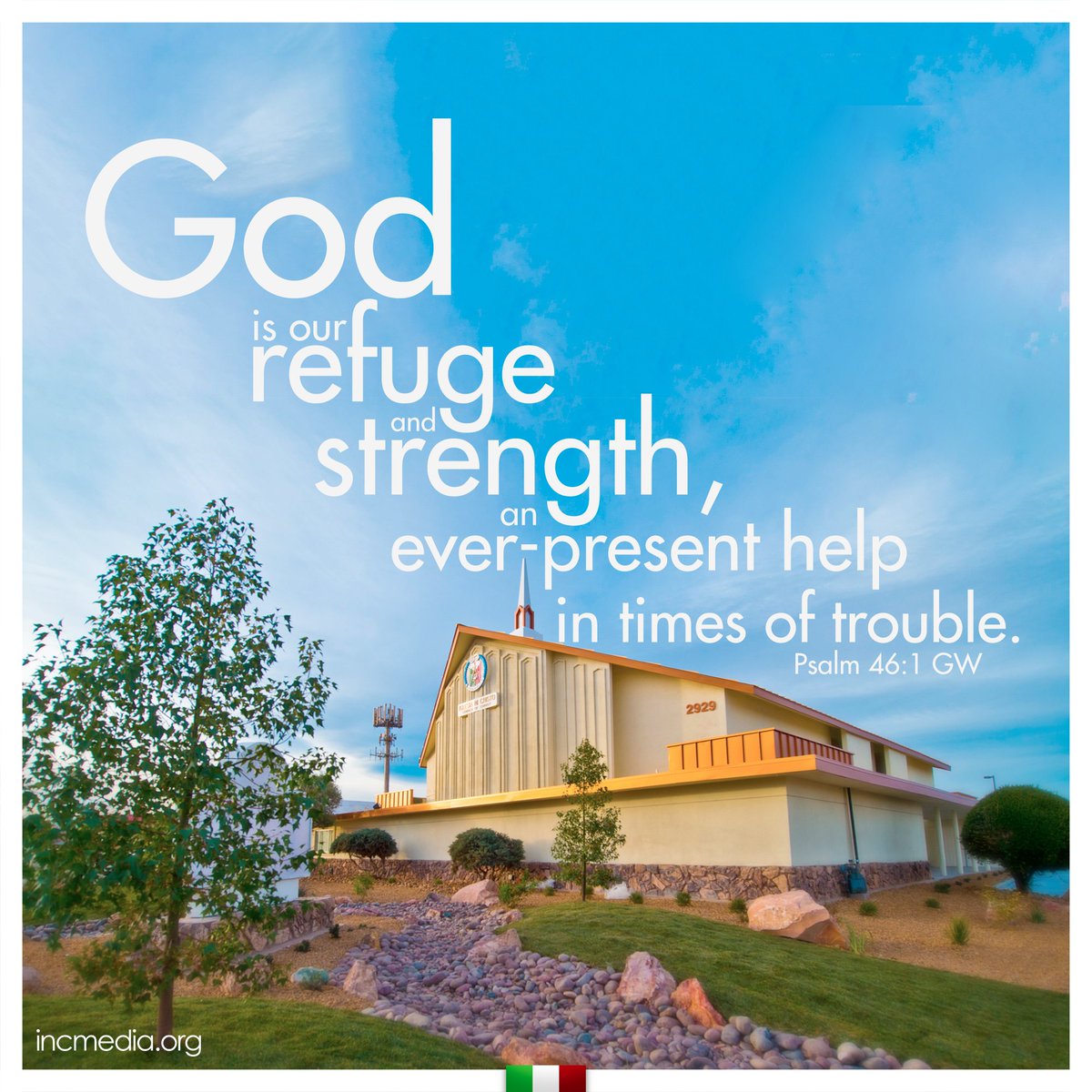 INCMediaNews's tweet photo. Despite the tragedies that continue to happen, God continues to protect and guard His people. #verseoftheday #refuge #lasvegas https://t.co/rqx2gLkmOi