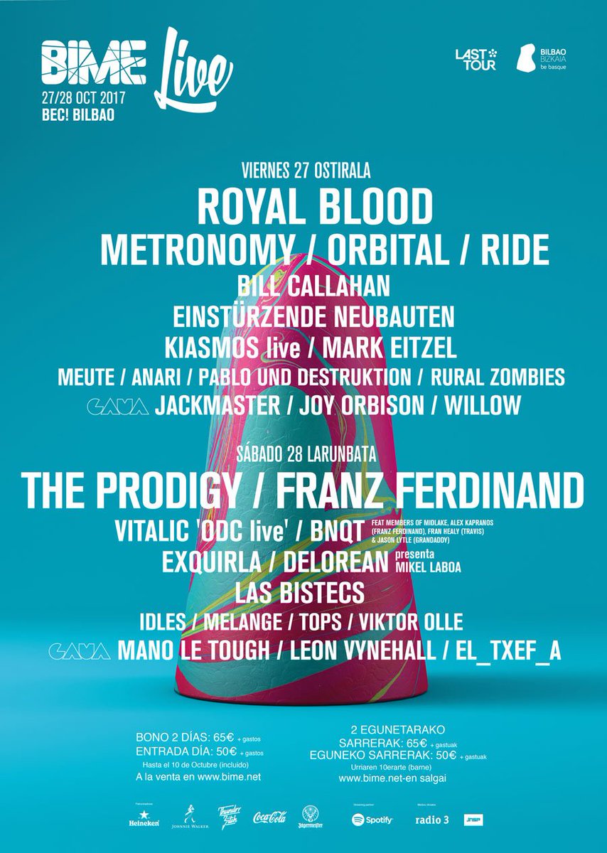 Una escapada al norte? No puedes perderte la nueva edición de BIME LIVE BILBAO 2017! #woowcampus #bimelive17   <a href="/BIMEnet/">bmw</a>