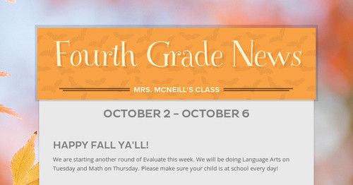 SmoreNewsletter's tweet photo. We love fall flyers! Keep parents informed in style like @JordanMcNeill17
#PumpkinSpice #SmoreEd #FallFlyers
https://t.co/l1qhgB29JS https://t.co/XarSUScctr