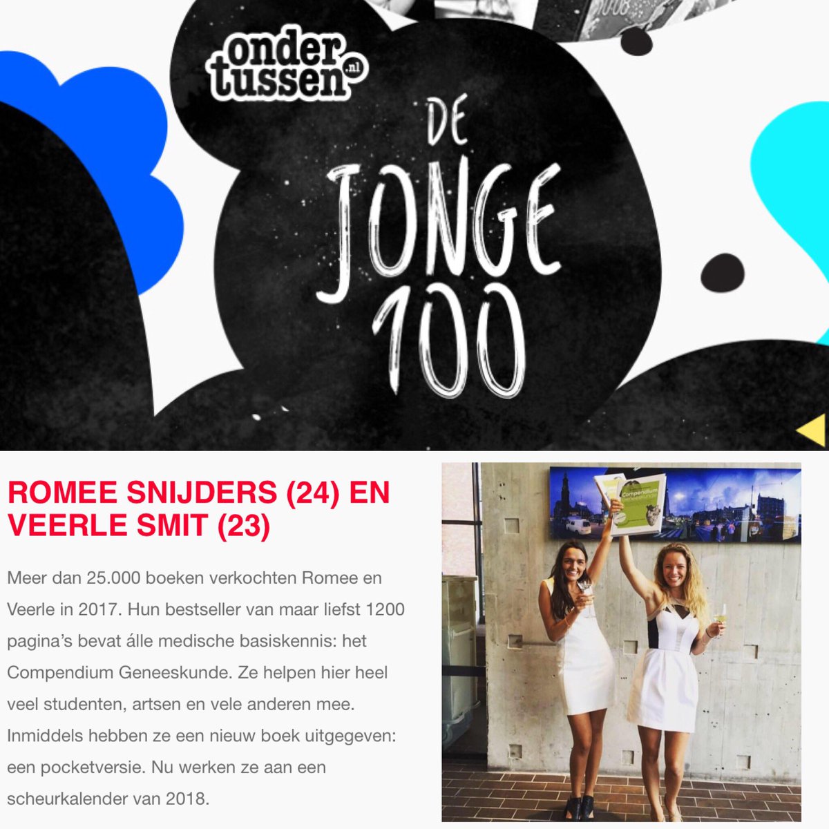 compendiumgnk's tweet photo. Al op ons gestemd met de jonge 100? Dit kan via https://t.co/1u7B2ZPxxy #jonge100 #ondertussen.nl https://t.co/PIHWqPEk99