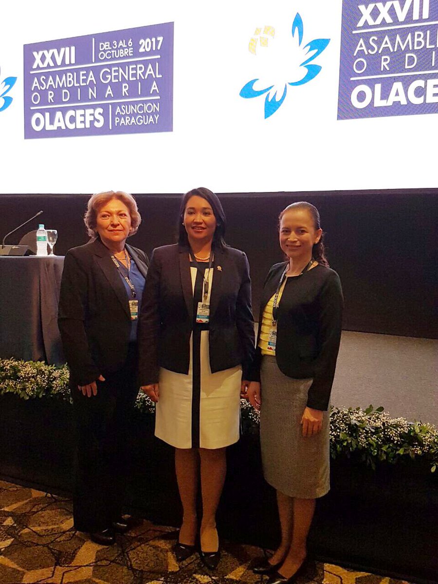 CortedeCuentas's tweet photo. En Asamblea General #OLACEFSpy2017 , la Corte de Cuentas fue nombrada como Auditor Financiero de #OCCEFS para el período 2017-2019 https://t.co/jstfXsN8jk