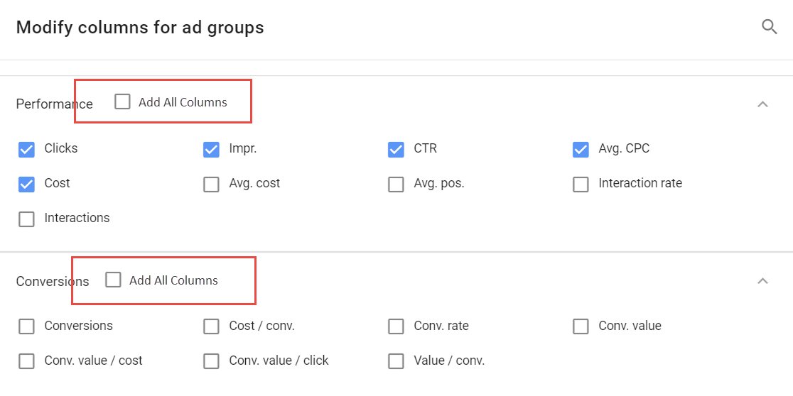 PPCBossman's tweet photo. Faster = less clicks in my world, not more. I can't be the only one wishing we had this option @adwords - pretty please? #featurerequest https://t.co/d5209IaO1e