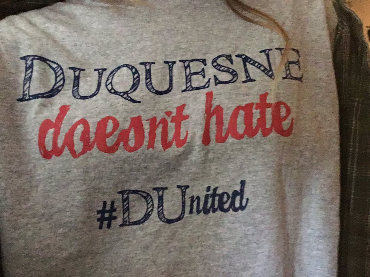 genderforumduq's tweet photo. Also! Thanks to everyone who came to the event yesterday. So glad for the support. #DUnited #DuquesneDoesntHate #duqheritageweek https://t.co/CNzY0mWShb