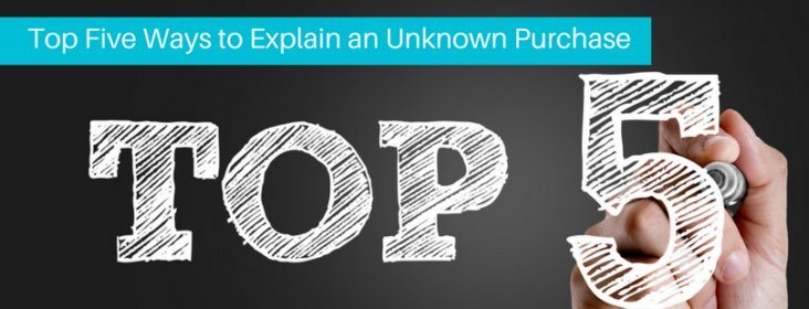 Verifi's tweet photo. From the UK blog: Top Five Ways to Explain an Unknown Purchase https://t.co/frI30NBSgO #orderinsight https://t.co/dL50OZdQJD