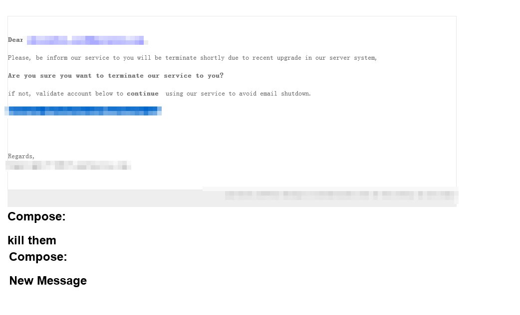 0daySimpson's tweet photo. I seriously wonde why Phishing scum doesnt run their campaigns through language/grammar checks. It would probably up the success rate quite a bit. #BadIP 209.188.95.210 https://t.co/JRzBTtcX3T