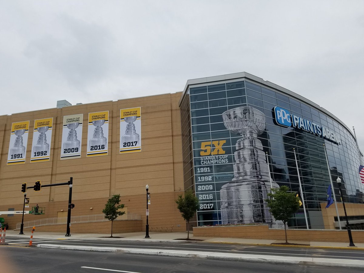 LABS_214366's tweet photo. @penguins @PPGPaintsArena 
LOOKING GOOD PPG ARENA!
#DefendStanley #3PEAT https://t.co/2GMRBynaZG