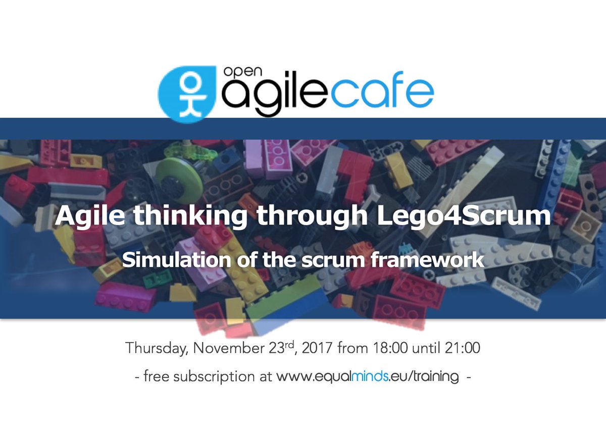equalminds's tweet photo. Our newest Agile cafe.  Register while you can!!! https://t.co/ubKKLldZH5