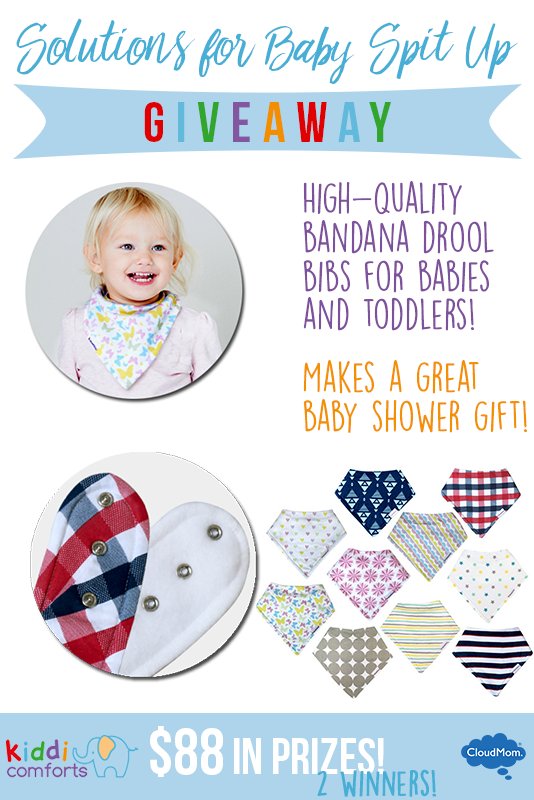 CloudMom's tweet image. .@KiddiComforts Bandana #Bibs Review and #Giveaway - goo.gl/5J3CZ8 AD