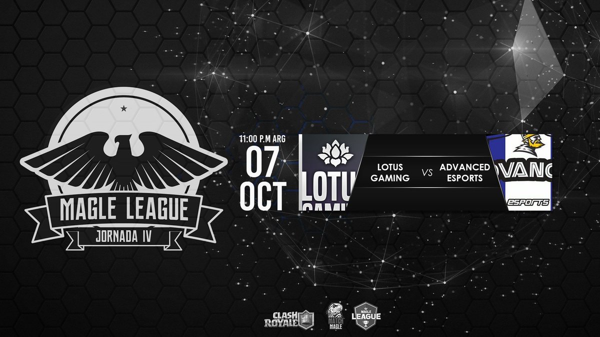 MatchMagle's tweet photo. Encuentro correspondiente a la Jornada 4 de la #MagleLeague 🦅:
@LotusGamingg vs @NicaAdvancedCR 

¡Mucha suerte!
#FeelTheMagleEagle #CR https://t.co/wbLvQXFtry