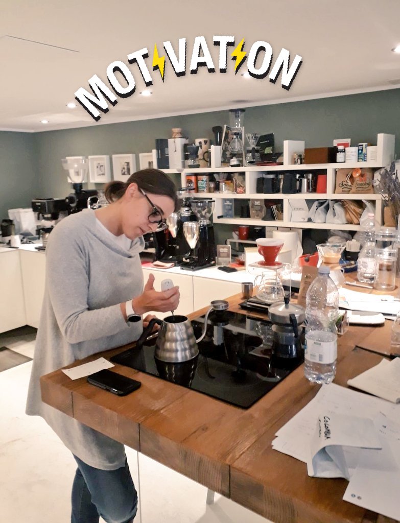 ShakiMou's tweet photo. Coffee training, because we want to be nr 1 baristas! #v60 #chemex #teamcompass #compasslife #compassuniverse #compassgroupitalia #sca https://t.co/8v2oOuwLuv