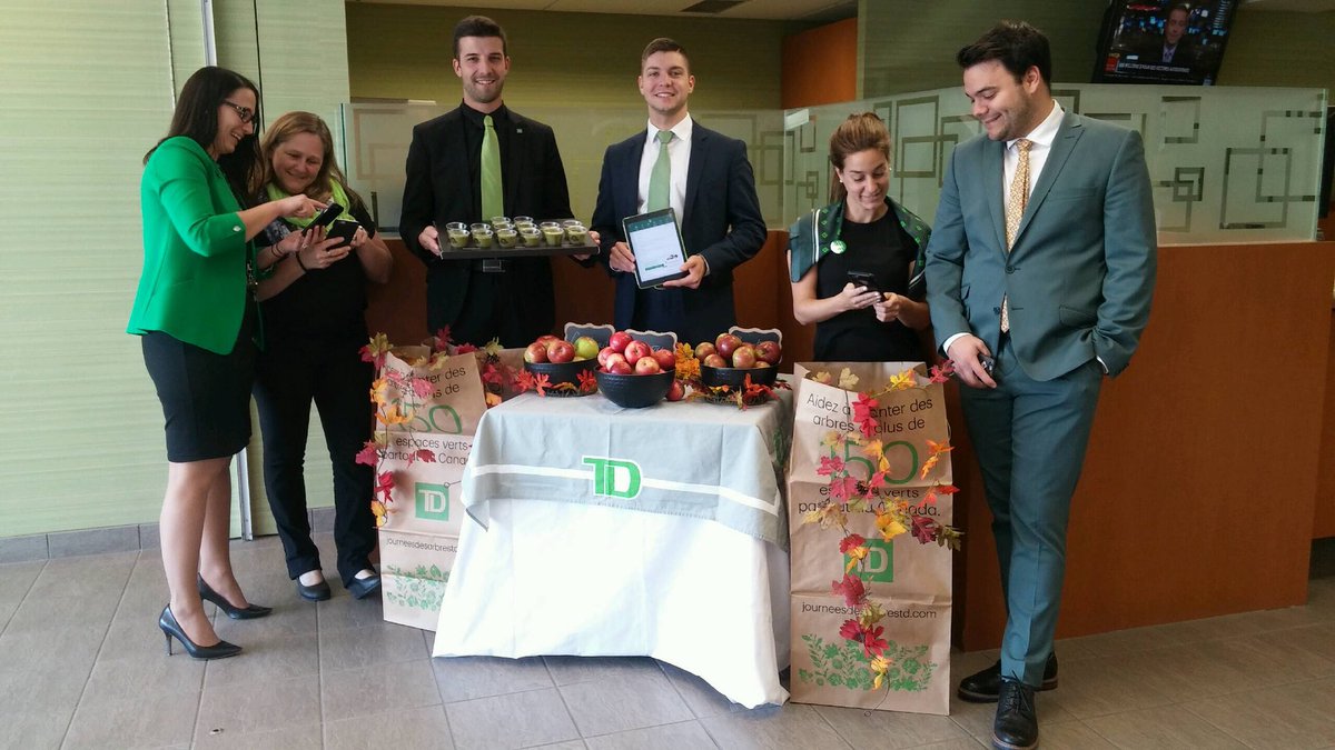 #TD Succursale Quatre-Bourgeois ! On est #PrêtPourLeNumérique !