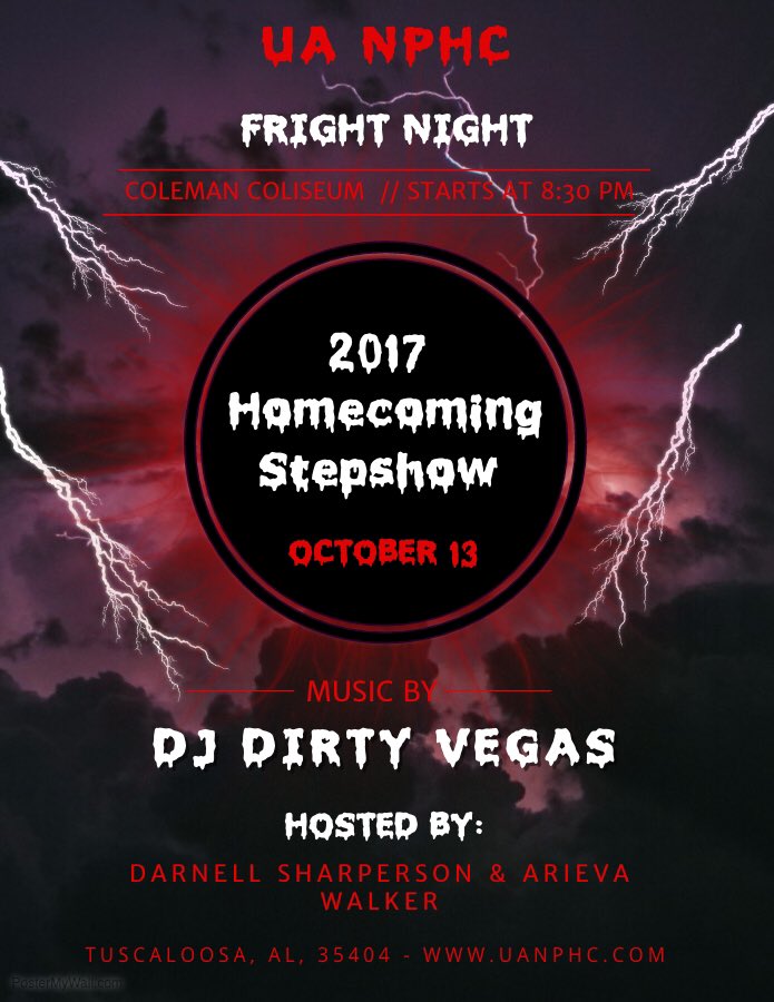 NPHC_UA's tweet photo. Ticket prices will be increasing this Saturday! Purchase your tickets today at a discounted rate! https://t.co/SRgw6nf86a
