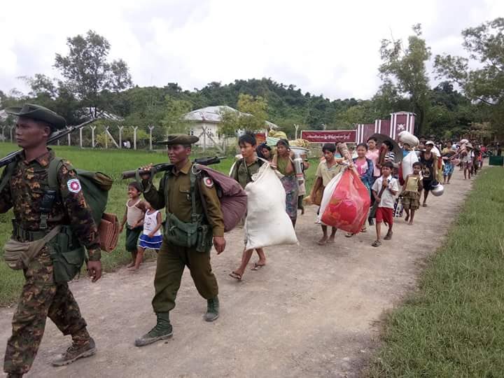 In world views;the invader bangalis are victim&amp;defence of Myanmar military are as villain.Source is violence of bangalis.We are indignation.