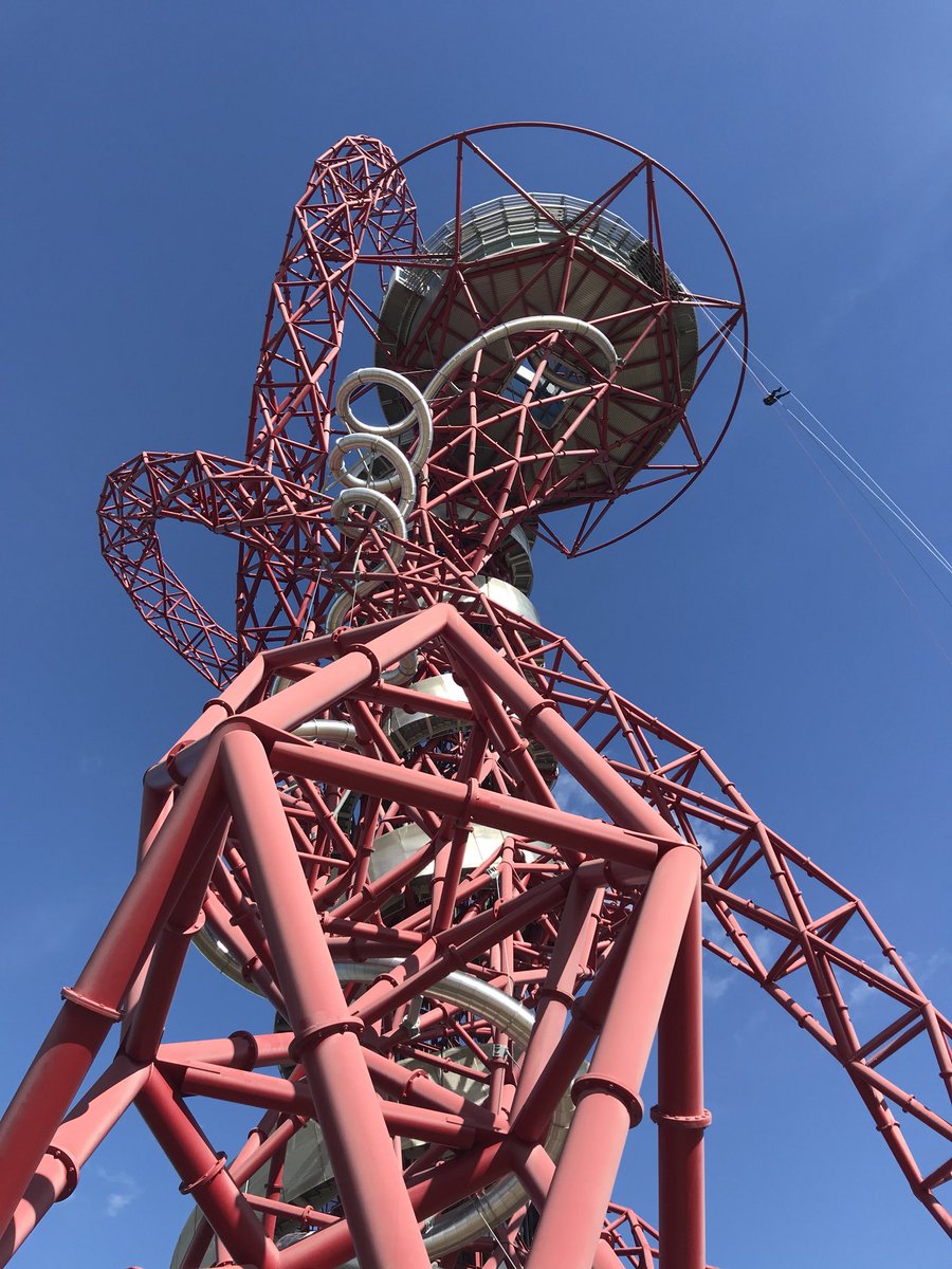 LeeAHinton95's tweet photo. Great view from the top of @AMOrbit #OrbitEyeView https://t.co/TnX9PmxtUD