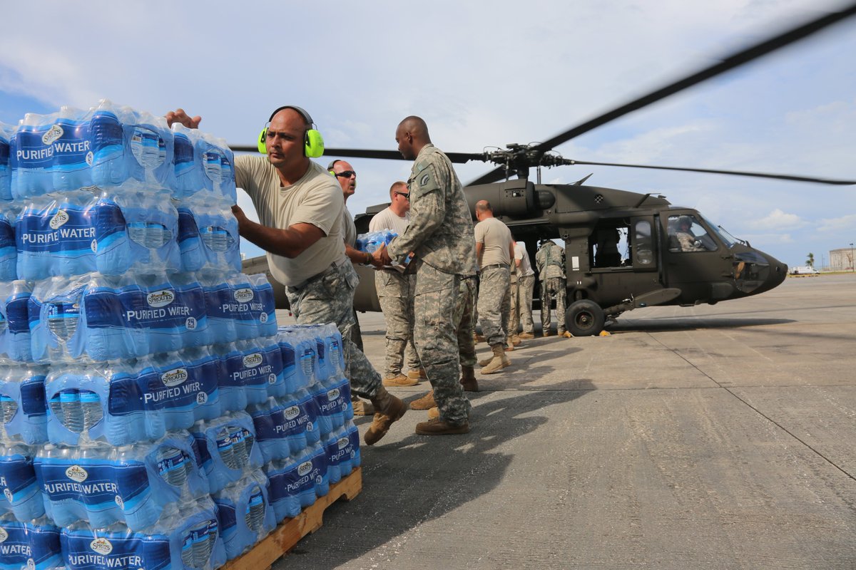 DVIDSHub's tweet photo. Hurricane Maria Relief in #PuertoRico https://t.co/wSS0dIdLSq #PuertoRicoRelief  #Military #HurricaneMaria https://t.co/pDzOu0H3iY