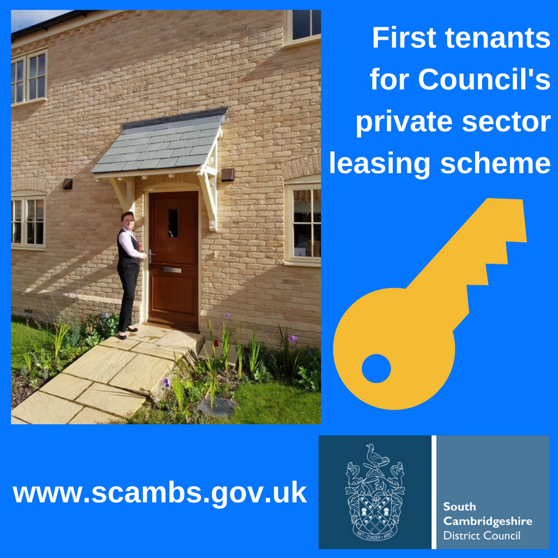 🏡 🔑 South Cambridgeshire family is first to move in under our private sector leasing scheme.
scambs.gov.uk/first-family-h…