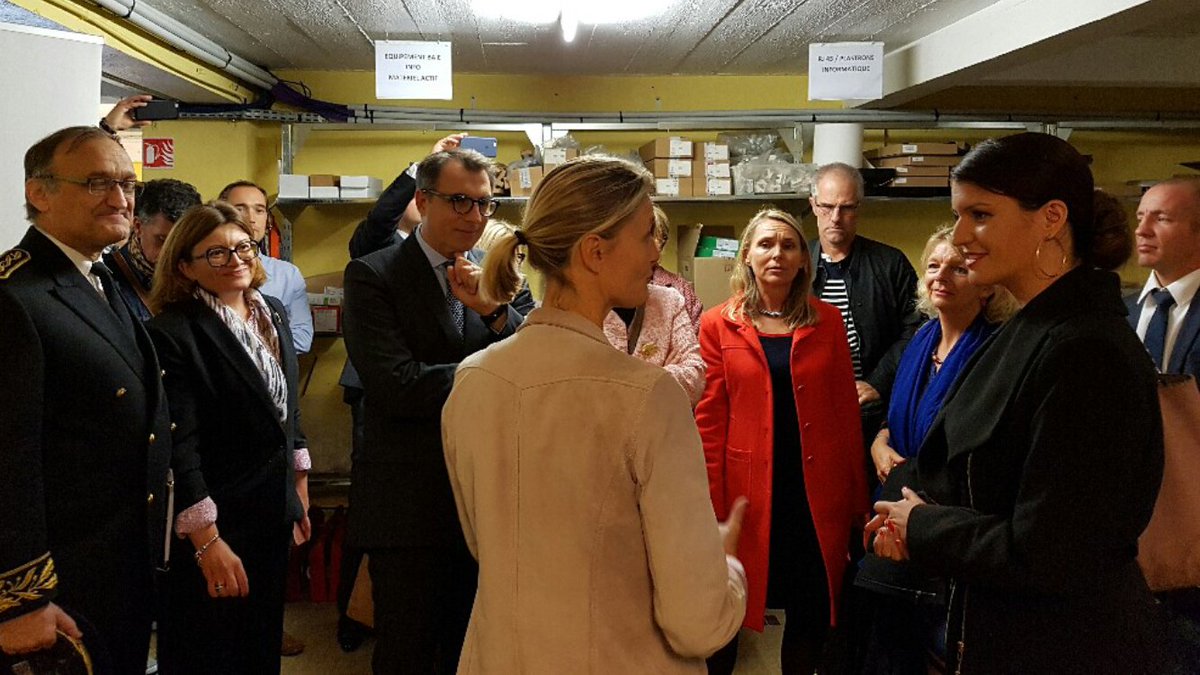 Avec le Maire du Havre @LucLemonnier et les parlementaires pour saluer l'entreprise S2F @normandyFT en plein recrutement #smartcities