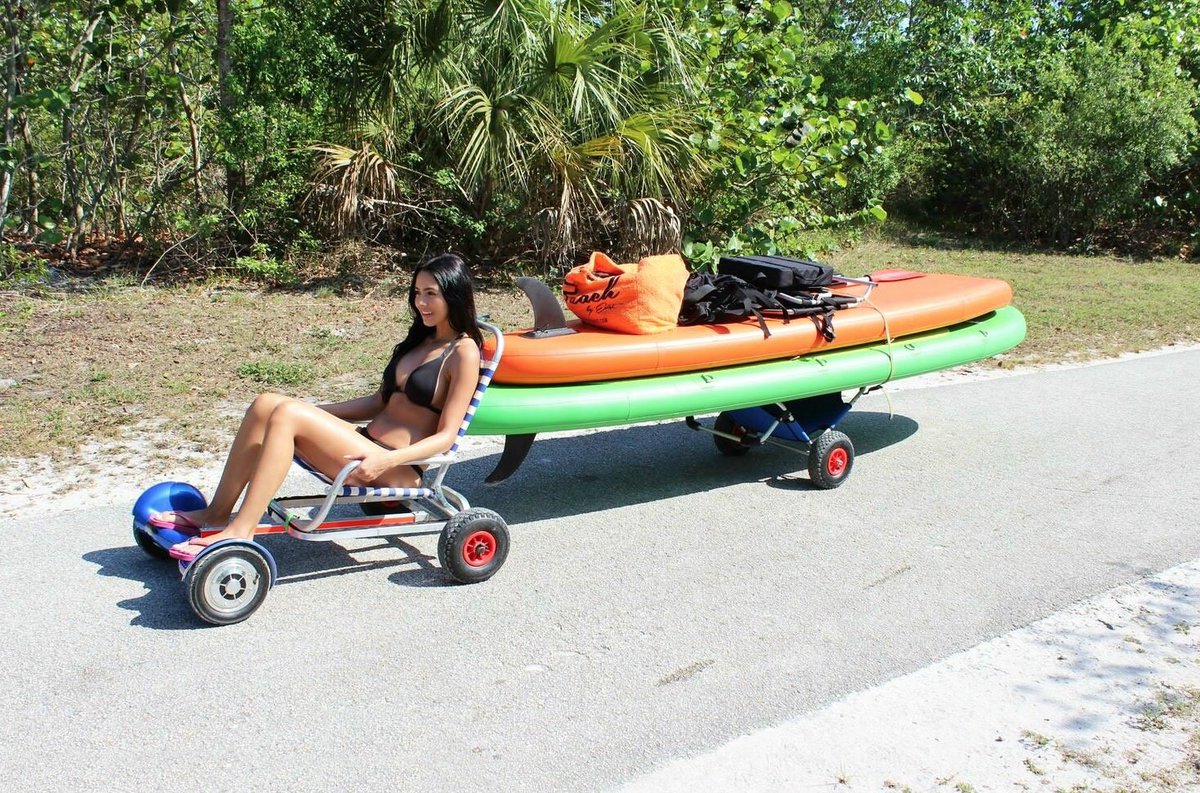 Hover_Seat's tweet photo. Beach parking is expensive and overrated. Why not simply attach your hoverboard and ride right up to the ocean? https://t.co/oyXwMMDPQz https://t.co/ny32BjfkKR