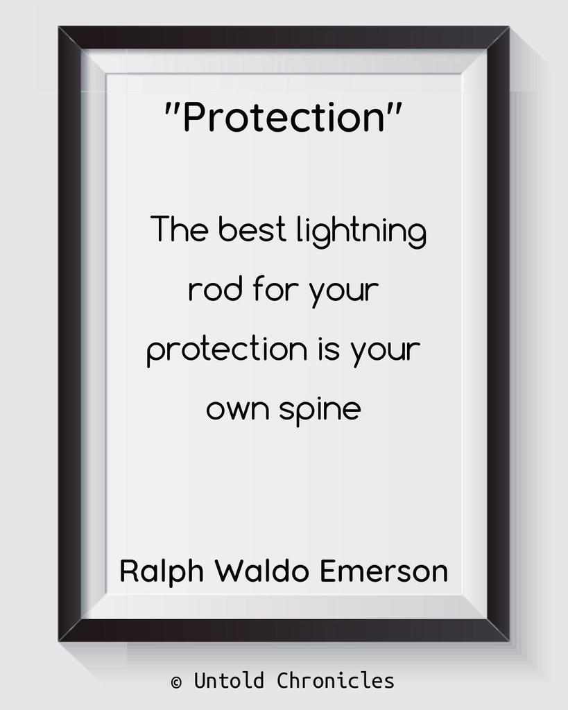 untoldchronicle's tweet photo. Know what a lightning rod can do, you'll know what your spine can do. #lightning_rod #protection #spine #RalphWaldoEmerson #quotes #sayings… https://t.co/cwcijqsOAB