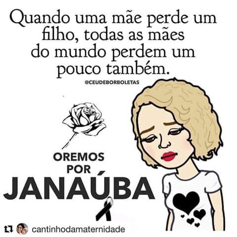 O bom dia de hoje está triste!!! 😥😣😟😭😢
#LutoJanaúba #LutoPelasMães