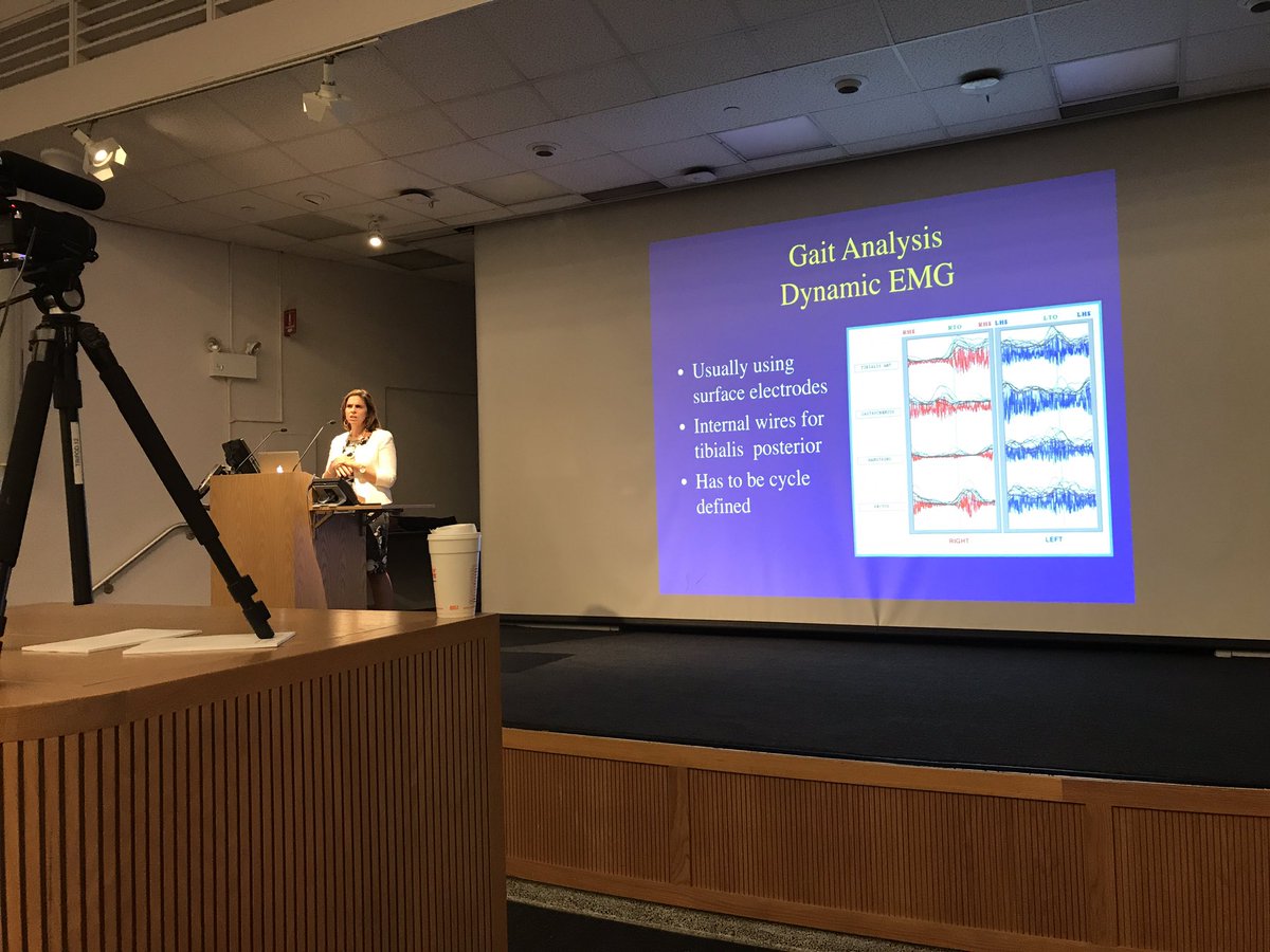 southNJscoli's tweet photo. Julie Sees DO speaking about gait lab in children #ORA2017 #AAOS https://t.co/ziUSuDP2TI