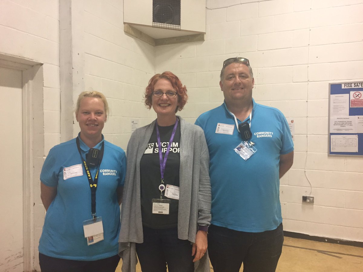 GlosHateCrime's tweet photo. Good to meet Community Rangers Helen and Brendan here at the Together in Matson open day @Communityrange1 @Together_Matson https://t.co/VthCTmc28U