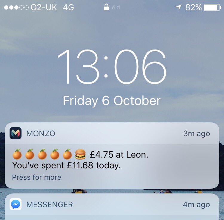 Mads_Harvey's tweet photo. I'm all for an emoji but things are starting to get out of hand now @monzo #emojigate #orangesfordays https://t.co/wyGbIrbxxA
