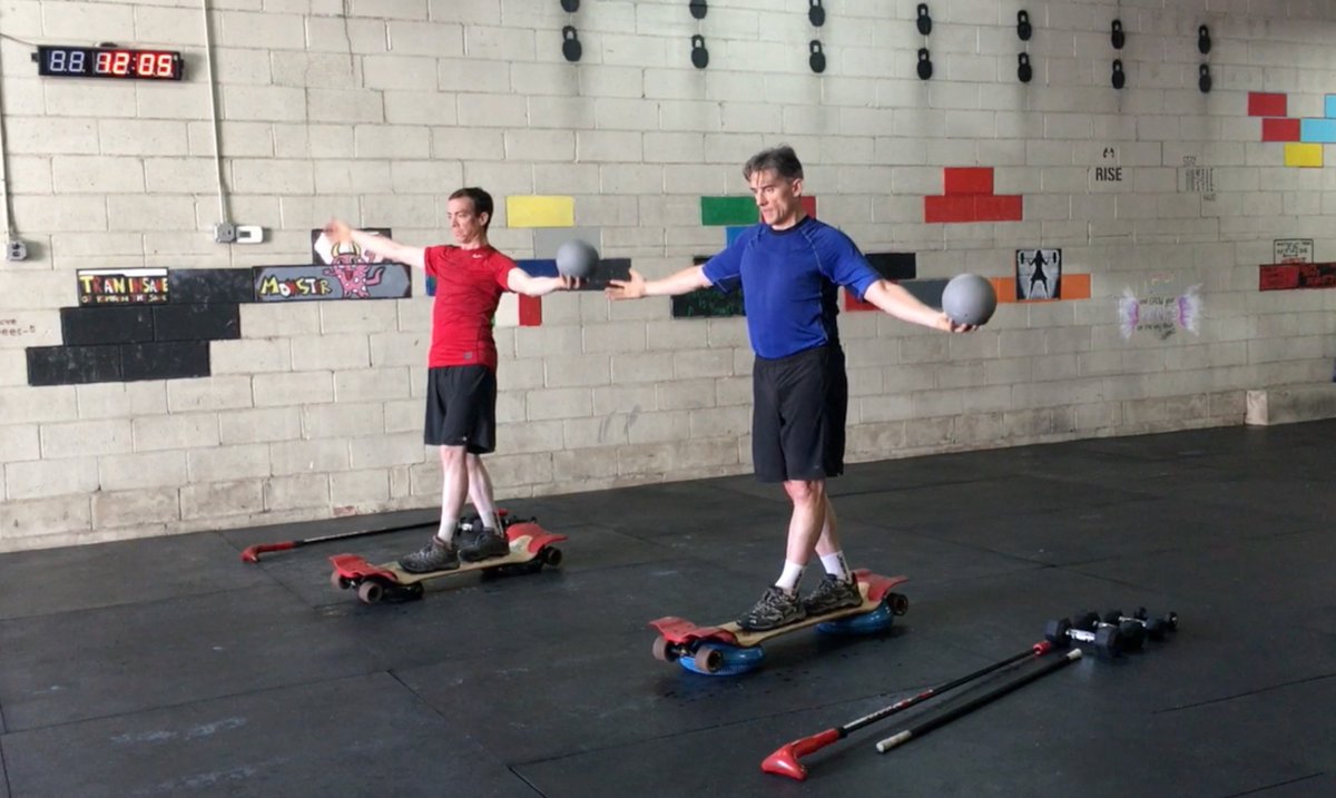 SpikeBasing's tweet photo. #SpikeBasing @CrossFitECF Heading over now of a session. :) Feeling it since 2010. #Strength #Endurance #Balance gets you @SpikeBoard https://t.co/x91bNpWVBe