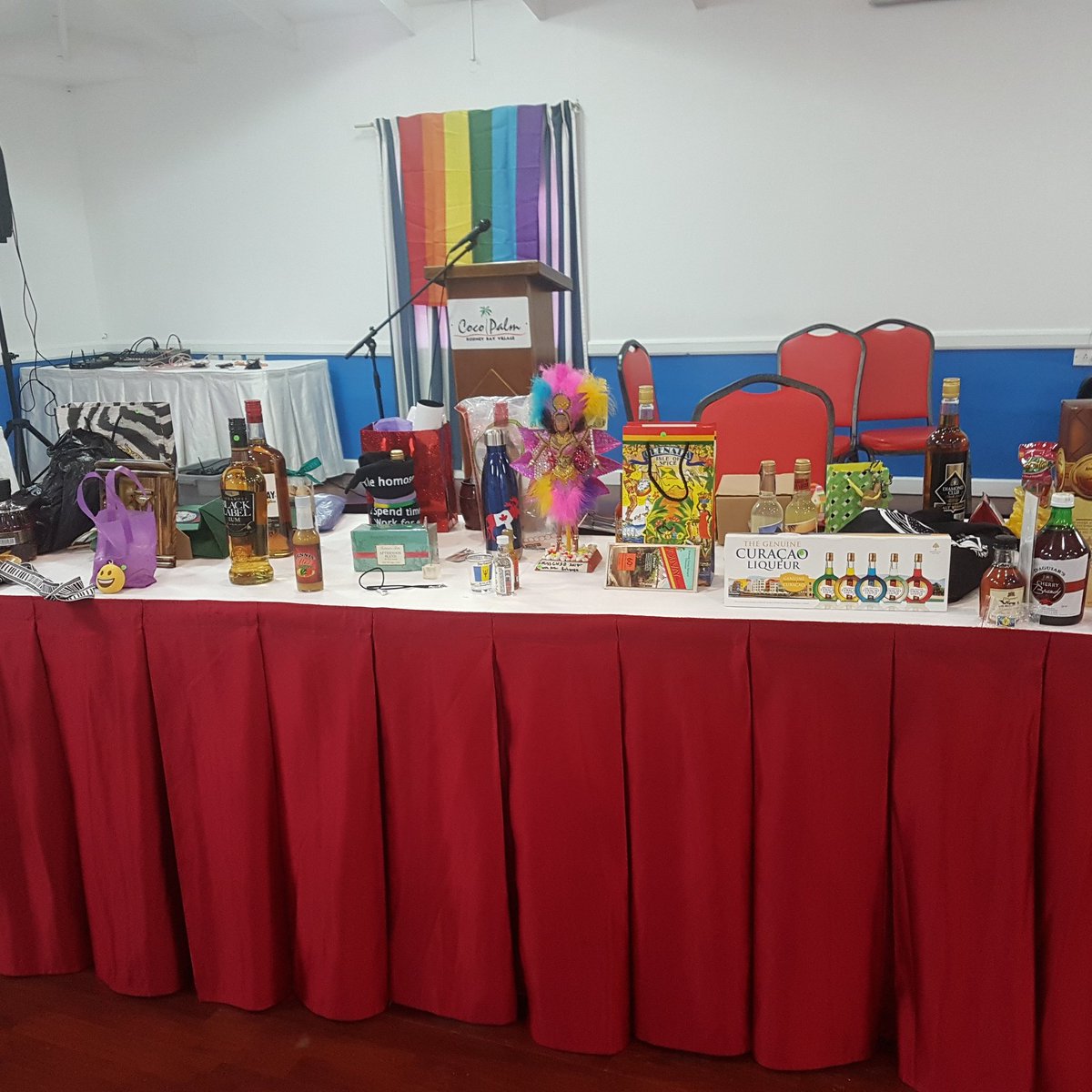 EC_Equality's tweet photo. Loads of rum, handcraft, chocolates and souvenirs!!! #regionalgiftexchangetable.#CWSDC5 #CWSDC2017 #CWSDCSLu https://t.co/7JMPNPxZFd
