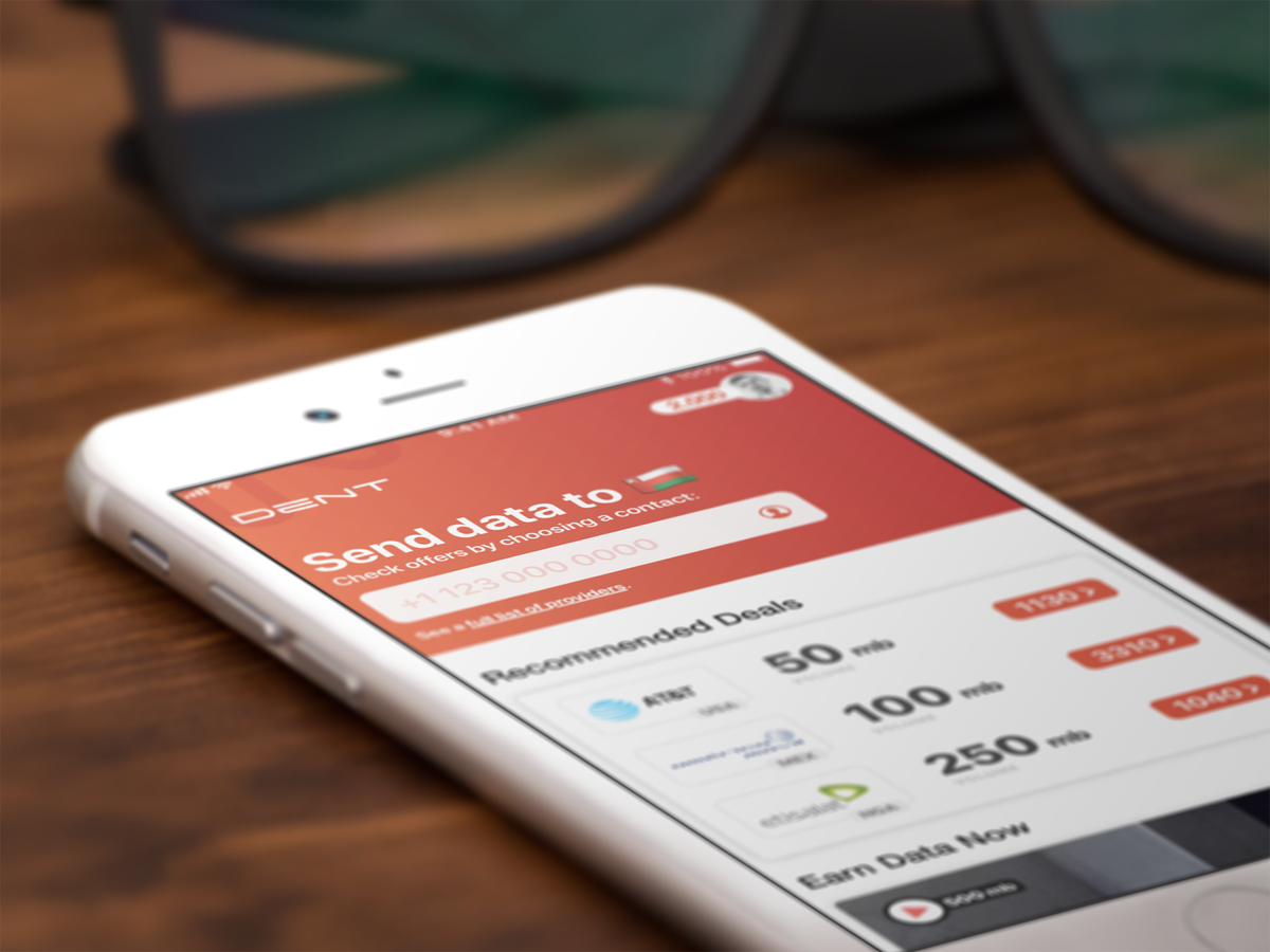 dentcoin Mobile App is having great progress, on track for December launch:  Here a Screenshot, enjoy! #bitcoin #eth #cryptcurrency #BTC