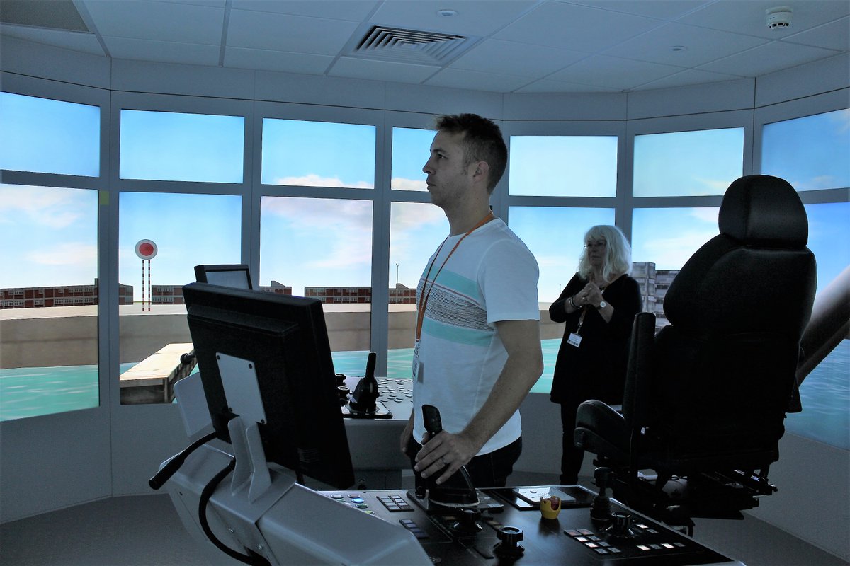 SeaWaysGlobal's tweet photo. Joceline Bury, Contributing Editor of the International Tug & OSV magazine joined us for one of our #training sessions #tugmaster https://t.co/uRr1iCX2V4