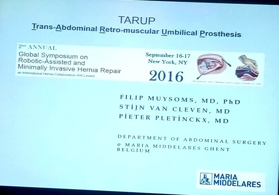 hgok's tweet photo. Filip Muysoms from Belgium 🇧🇪 #Robotic #AWR
#UFK2017 #FıtıkCerrahisi #HerniaSurgery https://t.co/uup8Jg82xc
