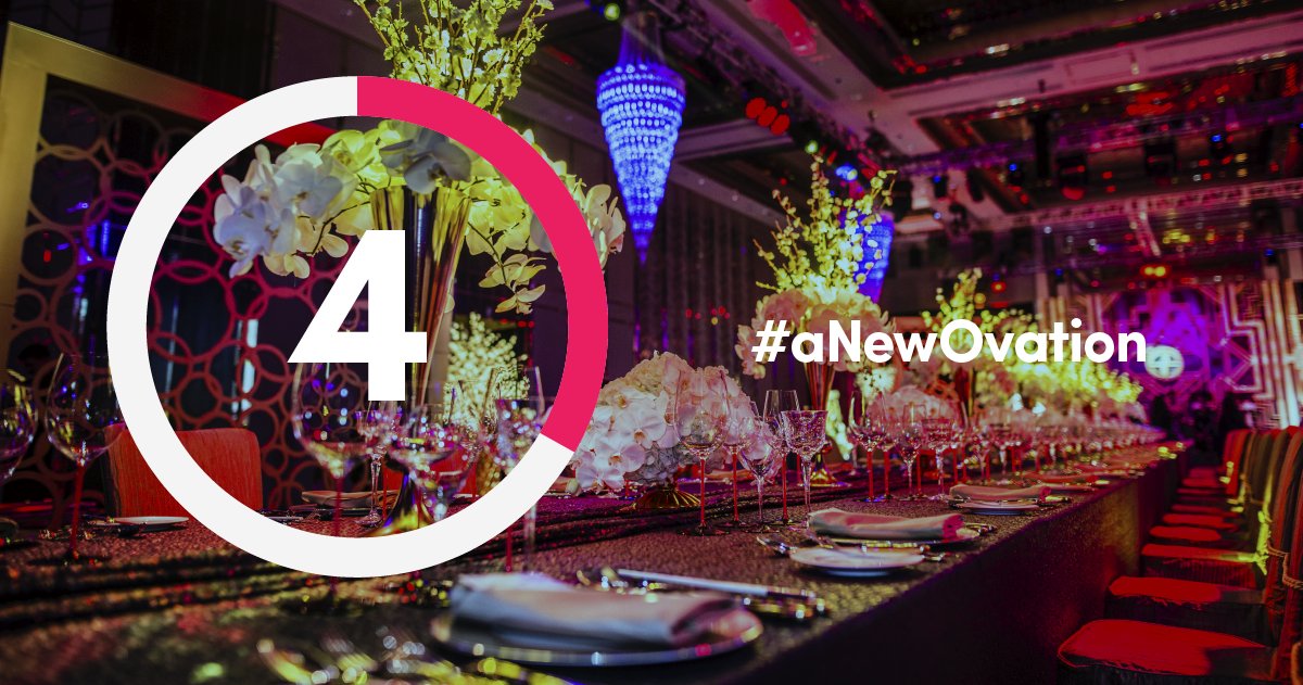 Step by step, we are arriving in there! 4 days only! #aNewOvation #MakeItHappen