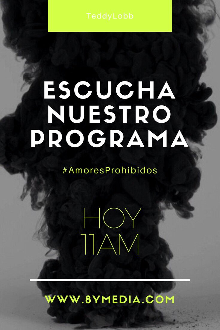 TeddyLobbOff's tweet photo. TeddyLobbers hoy hablaremos de Amores Prohibidos escúchanos o sigue nuestra transmisión en vivo en FB 👨🏻‍💻🤳🏻💋💄👀 https://t.co/NOb7Qo0Et2