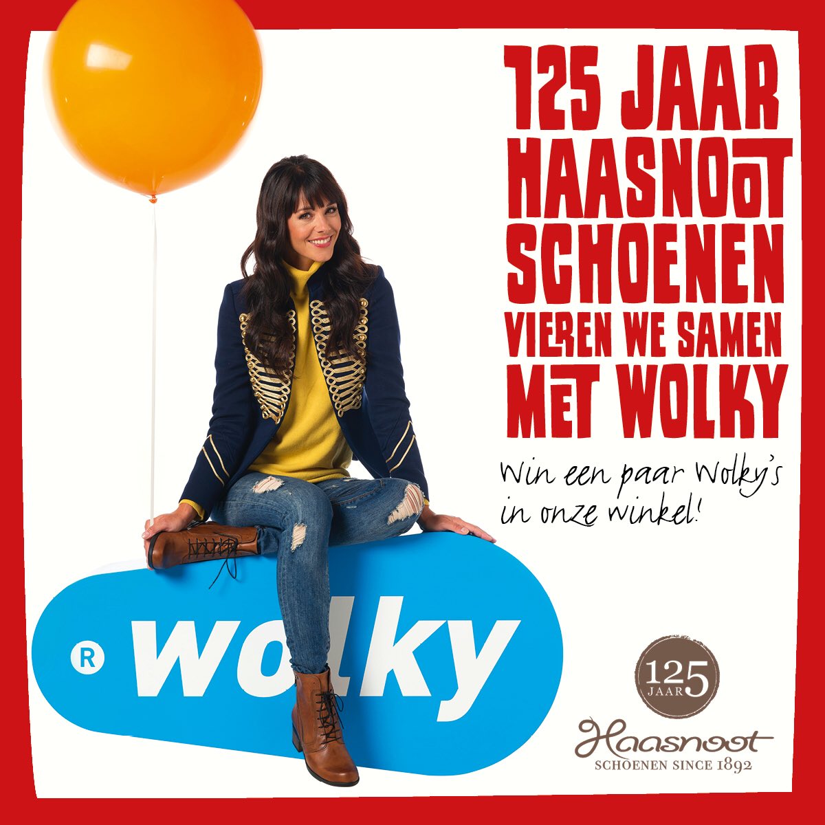 Alleen vrijdag en zaterdag nog . Profiteer ervan en maak kans op een paar Wolky ‘s