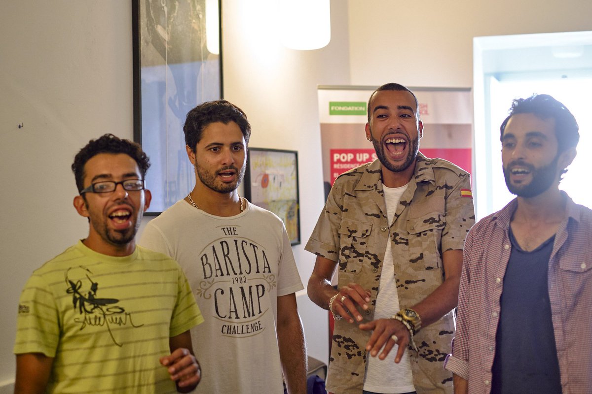 punchrecords's tweet photo. #PopUpStudio 🇲🇦 @BritishMusic_ 
Big up all the young local artists performing and celebrating their work this evening at the showcase 🙏🏾 https://t.co/OZAFuNi6kU