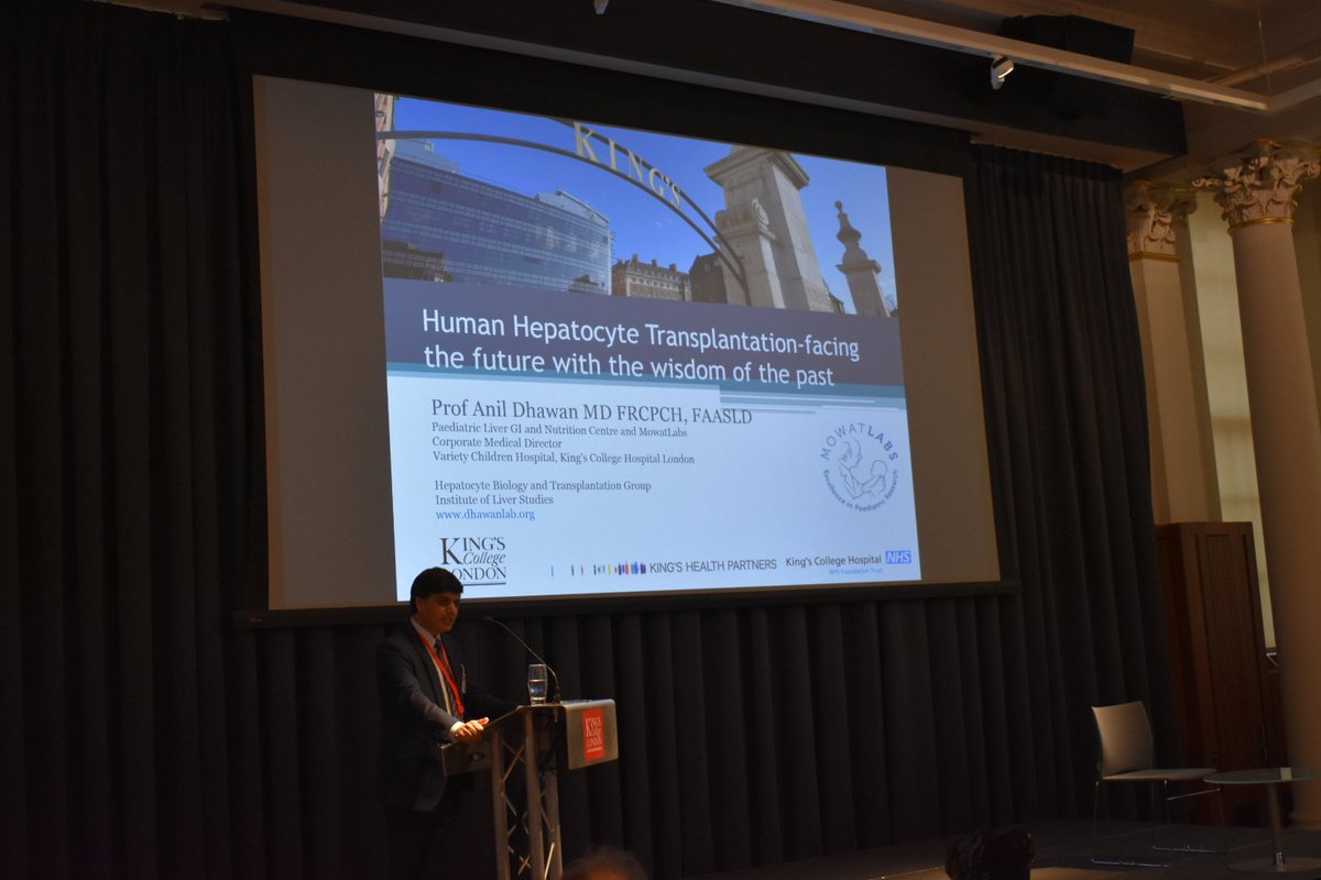 Prof Anil Dhawan on state-of-the-art in Human Hepatocyte Transplantation, at Frontiers in Transplantation 2017 #MRCFiT10