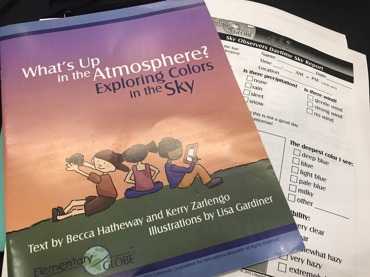 Day 2 of #NSTA17! So excited to try Elementary GLOBE resources in my classroom! #wcpsmd