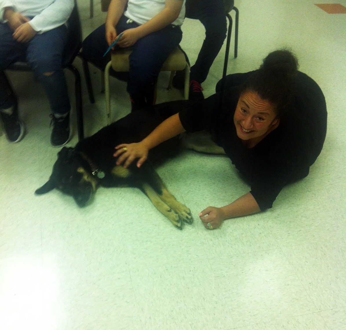 EMSBBASE's tweet photo. BASE students (and staff!) enjoyed their #AnimalWelfare Education activity by Colleen & Emily from ENGAGE this week! #ENGAGEanimal #EMSBBASE https://t.co/z4TMnZNLXy