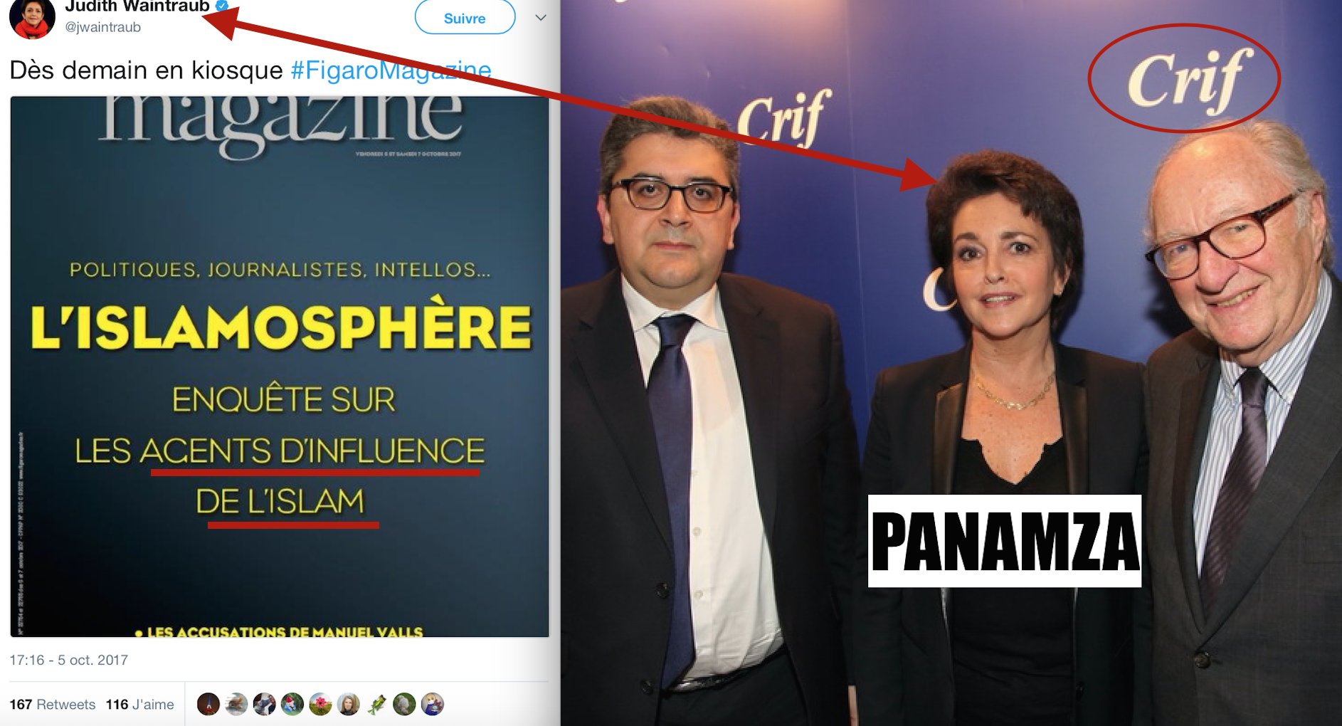 Quand une journaliste de la judéosphère dénonce «l'islamosphère»