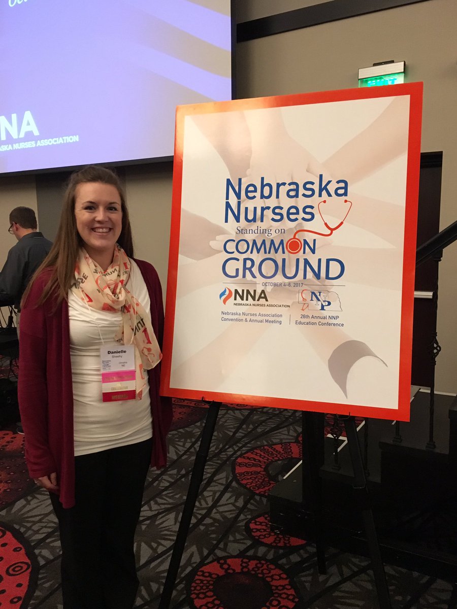 TheDaniSheehy's tweet photo. #NNANNP are #1!! Sad that it's the last day already!! #NebraskaNurse #NursesCommonGround https://t.co/MdZ8tLR17x