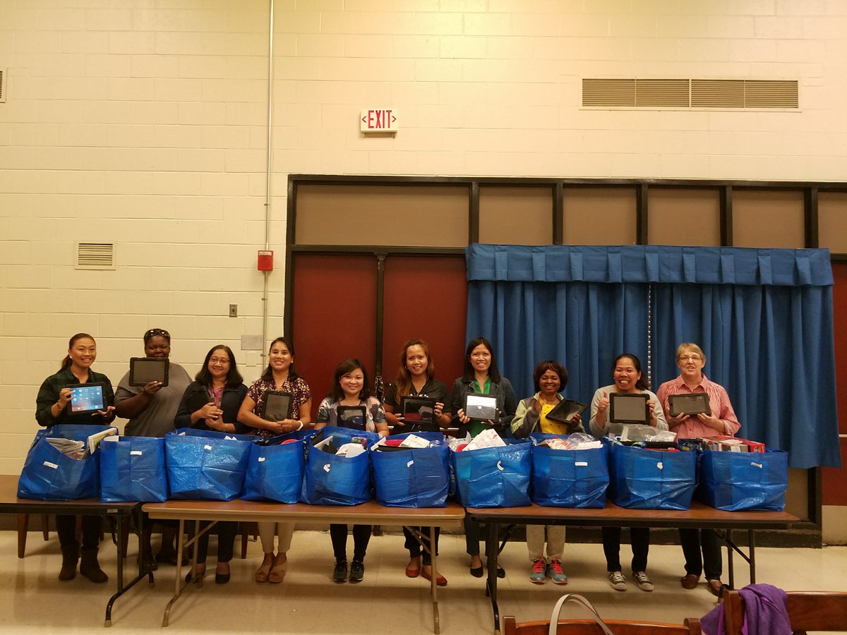 pgcpsAT's tweet photo. 10 @pgcps Special Educators from CRI and Regional programs left the #AccessToolkit training yesterday with these awesome bags filled with tools to support communication and access in their classrooms, just in time for #AACawarenessmonth #augcomm #AT #assistivetechnology https://t.co/6dukIWXTBt
