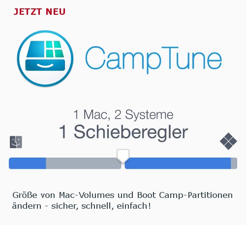 Die neue Version von CampTune ist da - mit neuem Design, neuen Funktionen, Unterstützung von APFS und High Sierra! bit.ly/2xm5df6