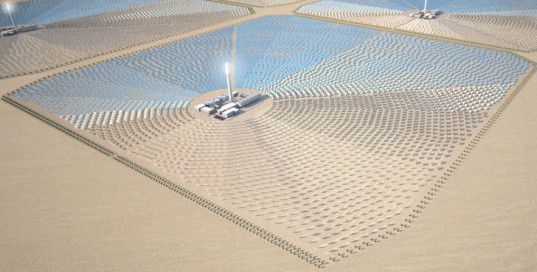alternativaver1's tweet photo. Foto del día: increíble planta solar en el desierto del Sahara! https://t.co/4RNHCje8ax